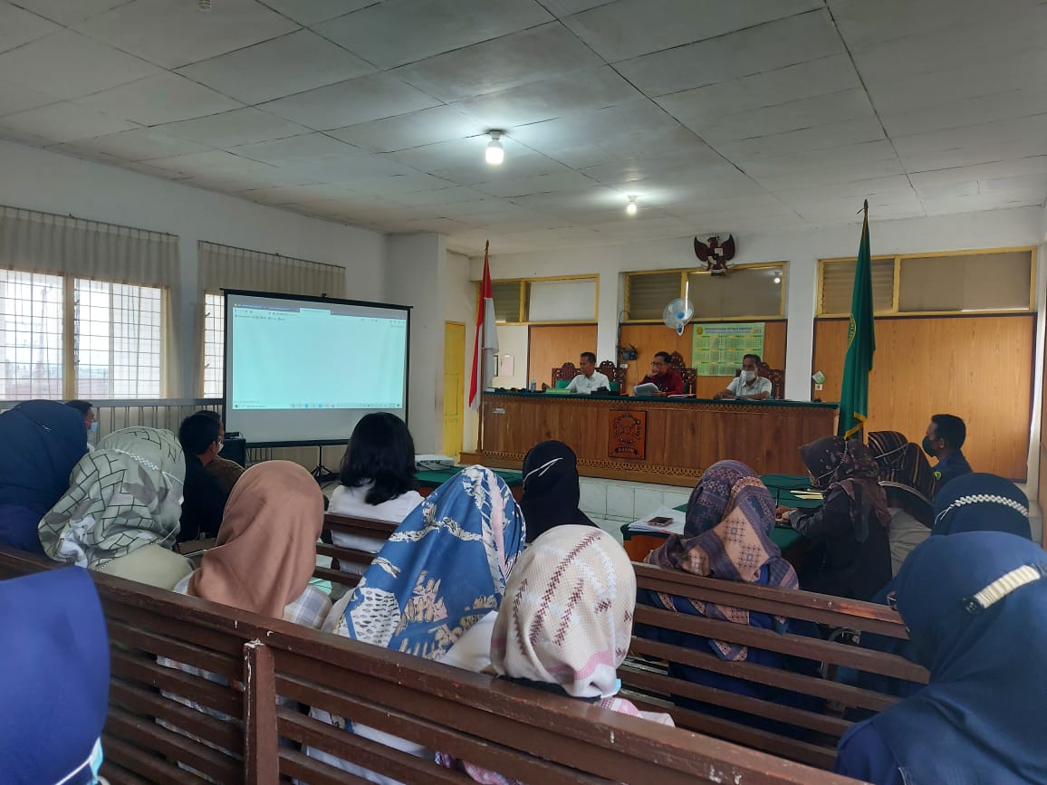 Rapat Rutin Bulanan Pengadilan Negeri Sungai Penuh